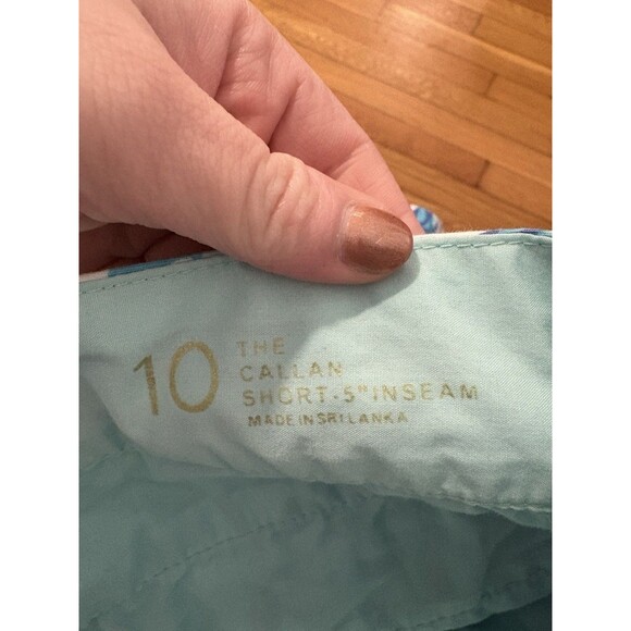 Lilly Pulitzer Size 10 Callahan Shorts Multicolor Floral 5" - Picture 5 of 7